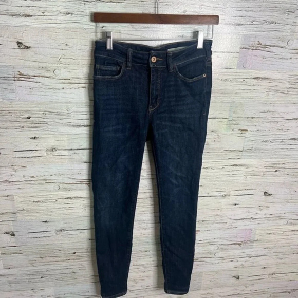 Pilcro and the Letterpress High-Rise Denim  Leggings Size 26 - Picture 1 of 9